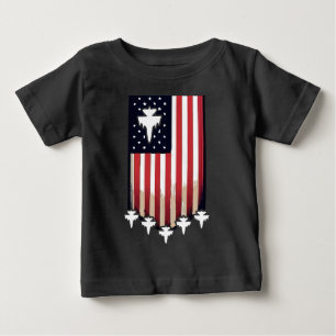 アメリカ国旗 7月4日 - 65079 ベビーTシャツ