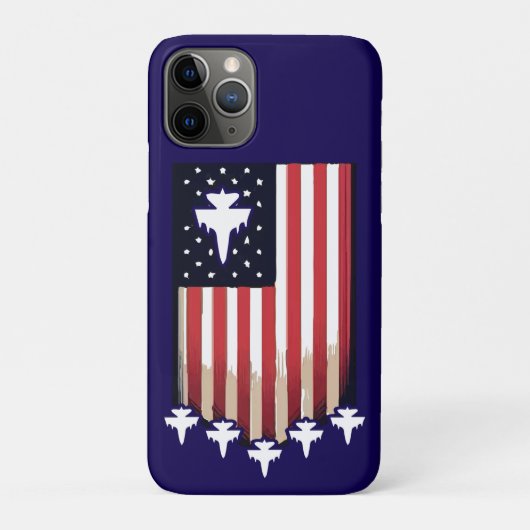 アメリカ国旗 7月4日 - 65079 Case-Mate iPhoneケース (裏)