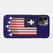 アメリカ国旗 7月4日 Case-Mate iPhoneケース (裏面(横))