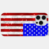 アメリカ国旗 Case-Mate iPhoneケース (裏面 (横))