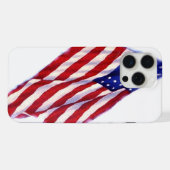 アメリカ国旗 iPhoneケース (裏面横)