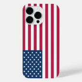 アメリカ国旗 iPhoneケース (裏面)