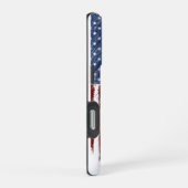 アメリカ国旗 iPhoneケース (右側面)