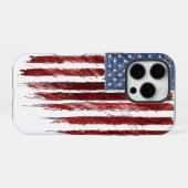 アメリカ国旗 iPhoneケース (裏面横)