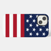 アメリカ国旗 iPhoneケース (裏面横)