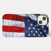 アメリカ国旗 iPhoneケース (裏面横)