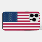 アメリカ国旗 iPhoneケース (裏面横)