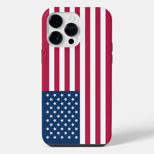 アメリカ国旗 iPhoneケース (裏面)