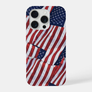 アメリカ国旗 iPhone カー 15 Proケース