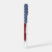 アメリカ国旗 iPhone 15ケース (右側面)