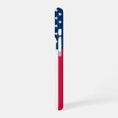 アメリカ国旗 iPhone 16ケース (左側面)