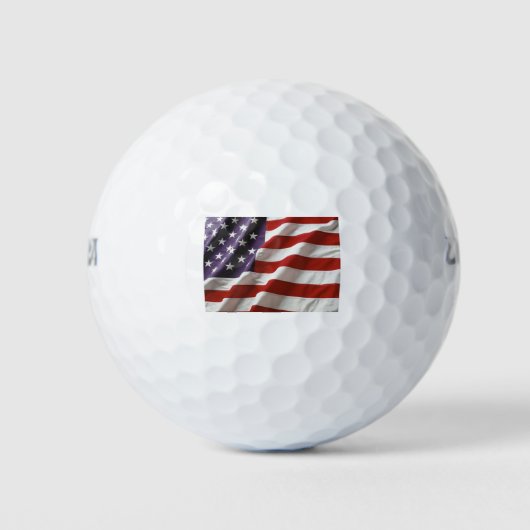 アメリカ国旗 – Old Glory ゴルフボール (正面)