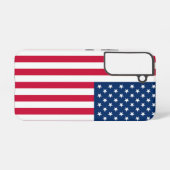 アメリカ国旗 SAMSUNG GALAXYケース (裏面横)