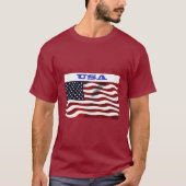 アメリカ国旗 Tシャツ (正面)