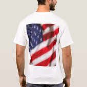 アメリカ国旗 Tシャツ (裏面)
