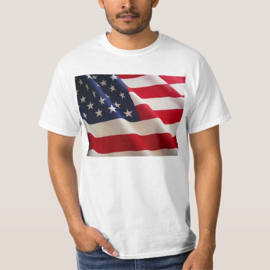 アメリカ国旗 Tシャツ (正面)