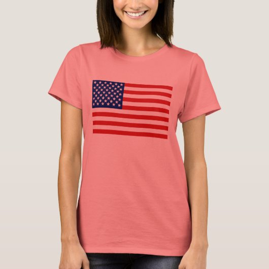アメリカ国旗 Tシャツ (正面)