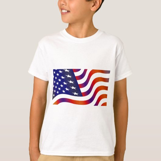 アメリカ国旗 Tシャツ (正面)