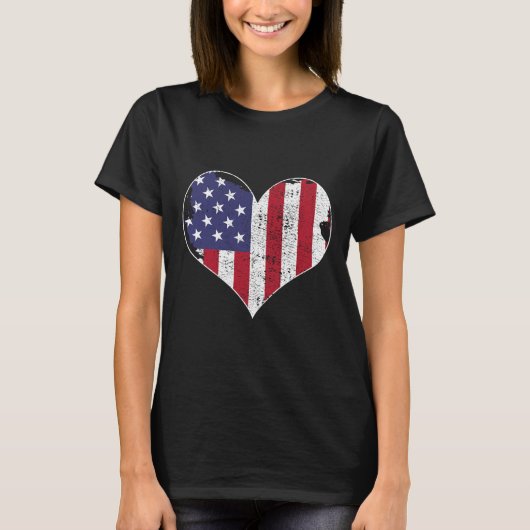 アメリカ国旗 Tシャツ (正面)
