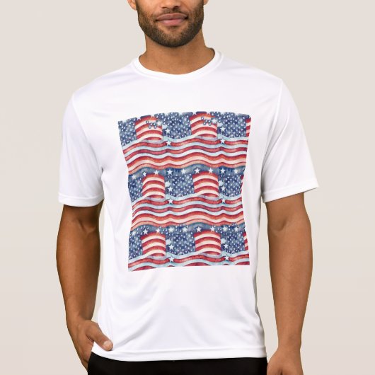 アメリカ国旗 Tシャツ (正面)