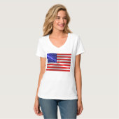 アメリカ国旗 Tシャツ (正面フル)