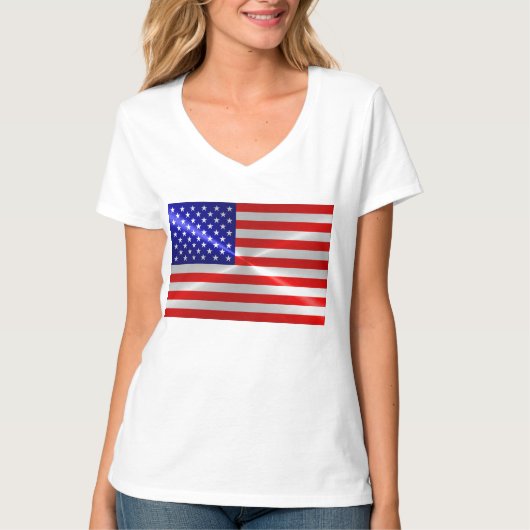 アメリカ国旗 Tシャツ (正面)