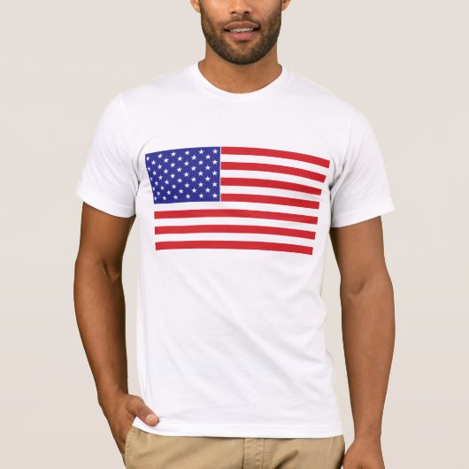アメリカ国旗 Tシャツ (正面)