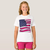 アメリカ国旗 Tシャツ (正面フル)