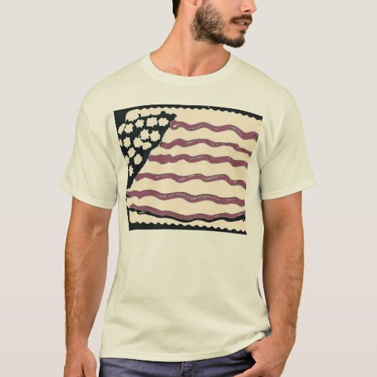 アメリカ国旗 Tシャツ (正面)