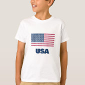 アメリカ国旗 Tシャツ (正面)