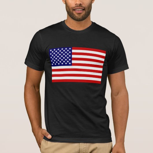 アメリカ国旗 Tシャツ (正面)