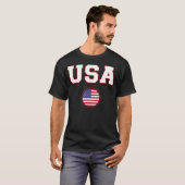 アメリカ国旗 Tシャツ (正面フル)