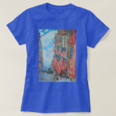 アメリカ国旗 Tシャツ (デザイン正面)