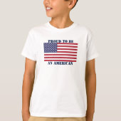 アメリカ国旗 Tシャツ (正面)