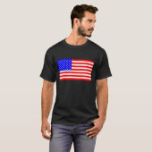 アメリカ国旗 Tシャツ (正面フル)