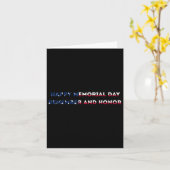 アメリカ国旗 USA国旗 7月4日 記念日 カード (黄色い花)