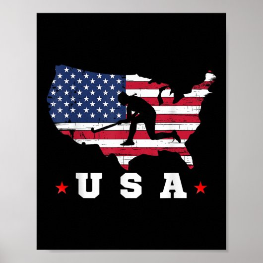 アメリカ国旗 USA ポスター (正面)