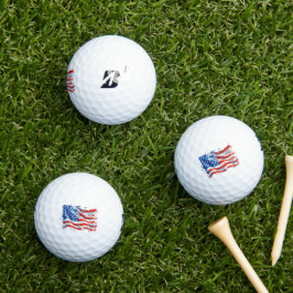 アメリカ国旗 USA 水彩 7月4日 ゴルフボール