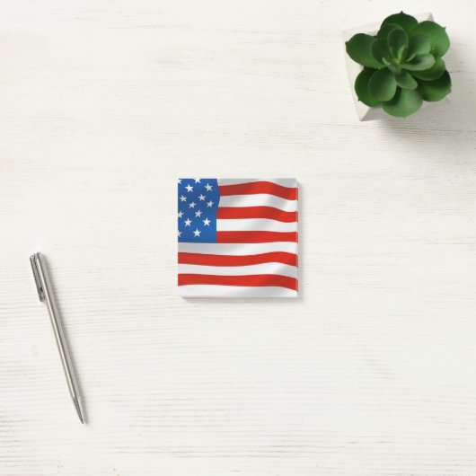 アメリカ国旗America Post It Notes ポストイット (オフィス)