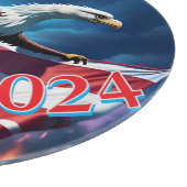 アメリカ国旗American Eagle TRUMP 2024 カッティングボード (角)