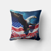 アメリカ国旗American Eagle TRUMP 2024 クッション (裏面)
