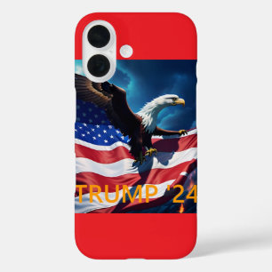 アメリカ国旗American Eagle TRUMP 2024 iPhone 16ケース