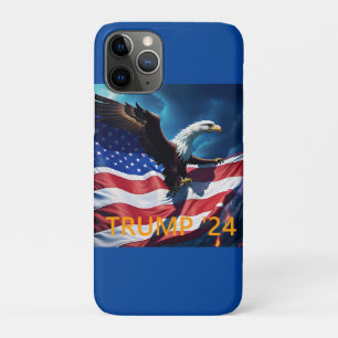 アメリカ国旗American Eagle TRUMP 2024 iPhone 11 Proケース