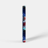 アメリカ国旗American Eagle TRUMP 2024 iPhoneケース (右側面)