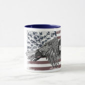 アメリカ国旗Bald Eagle USA マグカップ (中央)