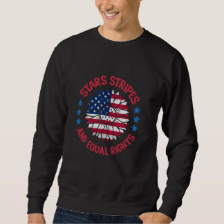 アメリカ国旗Equal Rights Women's Rights Of J スウェットシャツ