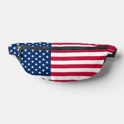 アメリカ国旗Fanny Pack – 愛国心 ファニーパック (レイダウン)