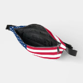 アメリカ国旗Fanny Pack USA ファニーパック (見開き)