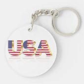 アメリカ国旗Keychain USA キーホルダー (裏面)
