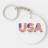 アメリカ国旗Keychain USA キーホルダー (正面)